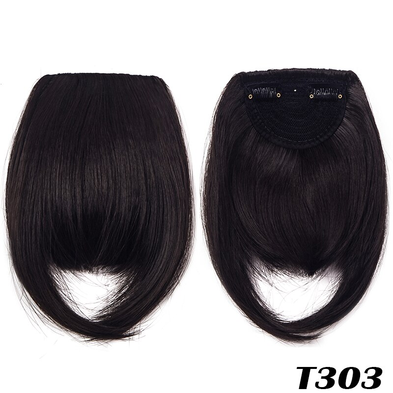 Pony Hair Extensions Voor Vrouwen Natuurlijke Synthetisch Haar Nette Flat Pony Clip Op Pony Pony Mode Een Clip-In haarverlenging: #2