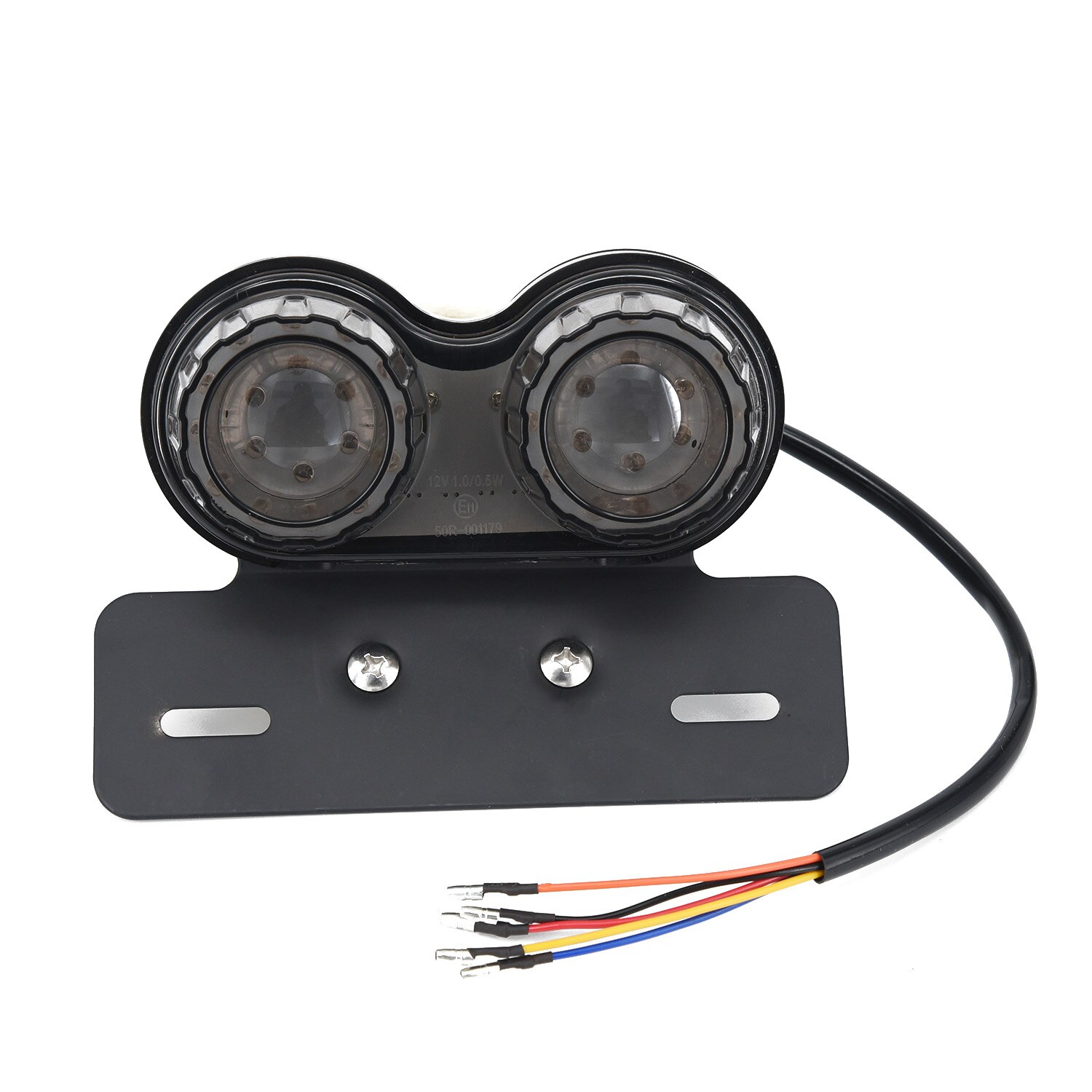 Motorfiets led-achterlicht met richtingaanwijzer voor cafe racer bobber