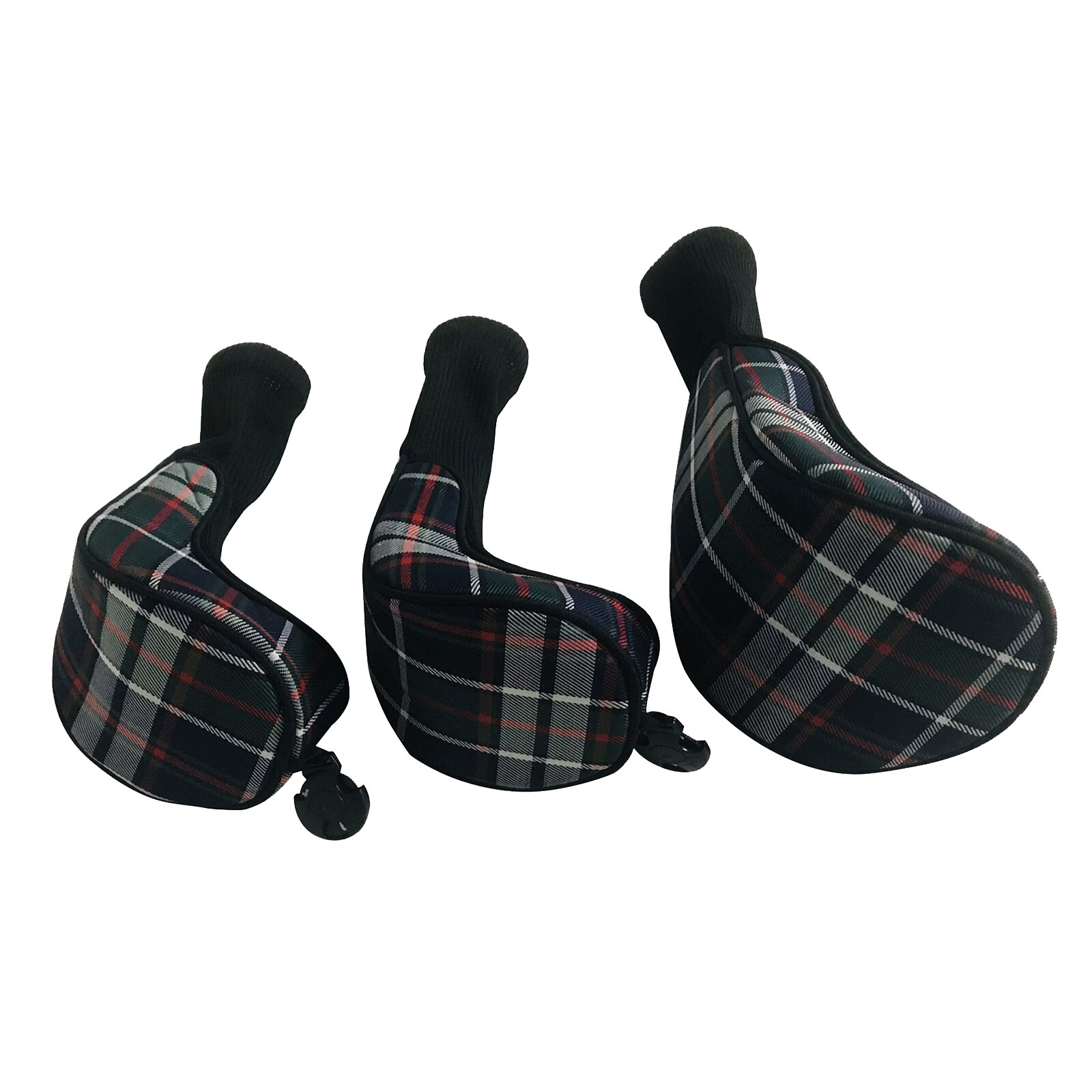 3Pcs Golf Club Headcovers Genummerd 1, 3, 5,7, X Utility,Fairway Clubs, 460cc Fairway Wood Driver Hybrid Headcover Protectors