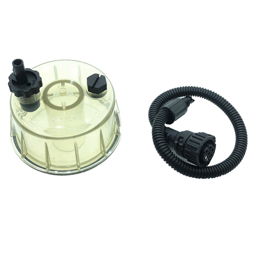 For VOLVO 210/360/480 excavator parts oil-water separator filter cup sensor water cup assembly excavator parts: Default Title