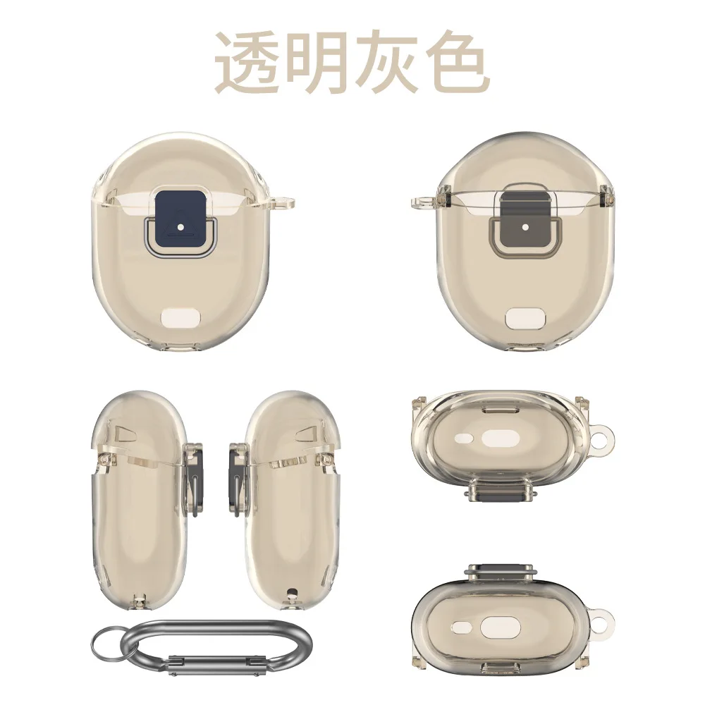 Funda protectora para Google Pixel Buds Pro 2, funda para auriculares Bluetooth, interruptor de TPU, modelo integrado, estuche rígido Simple: Marrón