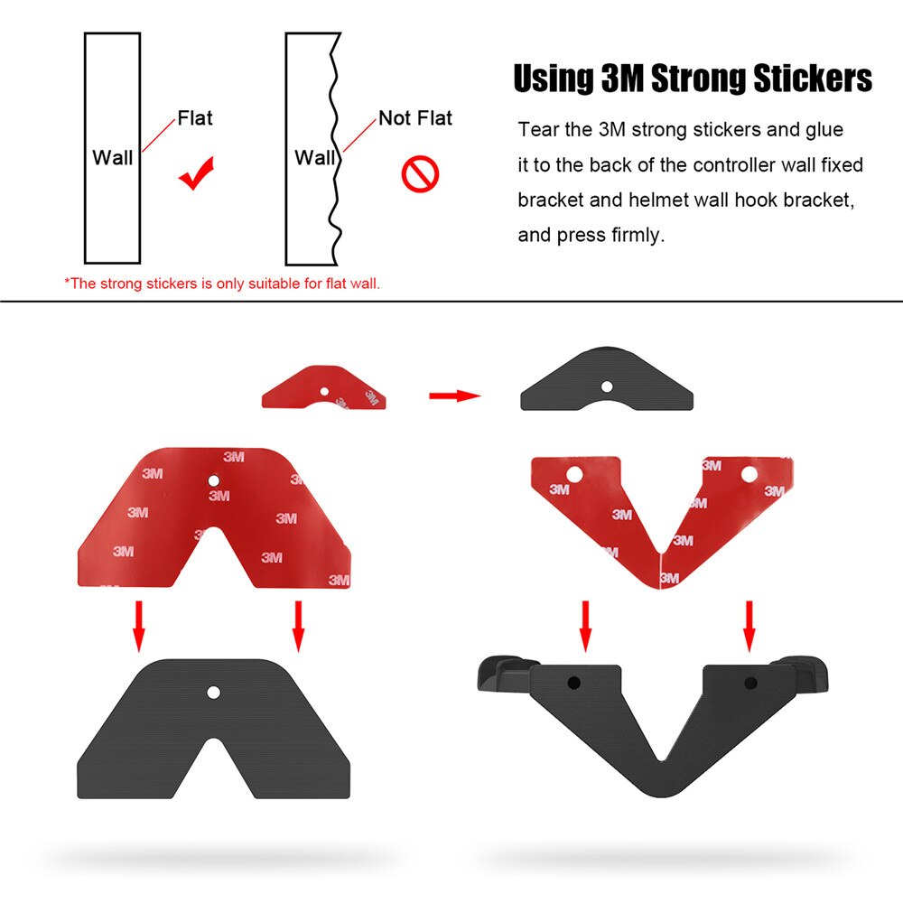 Wall Mount Holder Opslag Beugel Voor Oculus Rift S Vr Headset Touch Controllers Kabel Accessoires Kit Muur Haak Stand