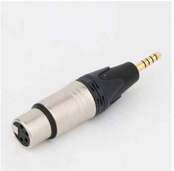 Neutrik 4 Pin Xlr Female Naar 4.4Mm Evenwichtige Mannelijke Vergulde Adapter Man Vrouw Plug: White plug