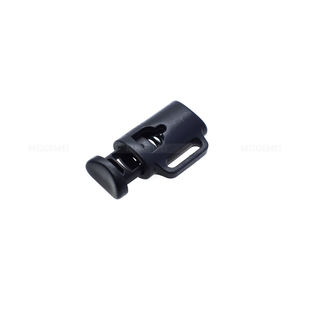 Bouchon à bascule en plastique ovale pour bouilloire, 100 pièces/paquet, pour sacs, taille: 28.6mm x 15.5mm x 8.6mm