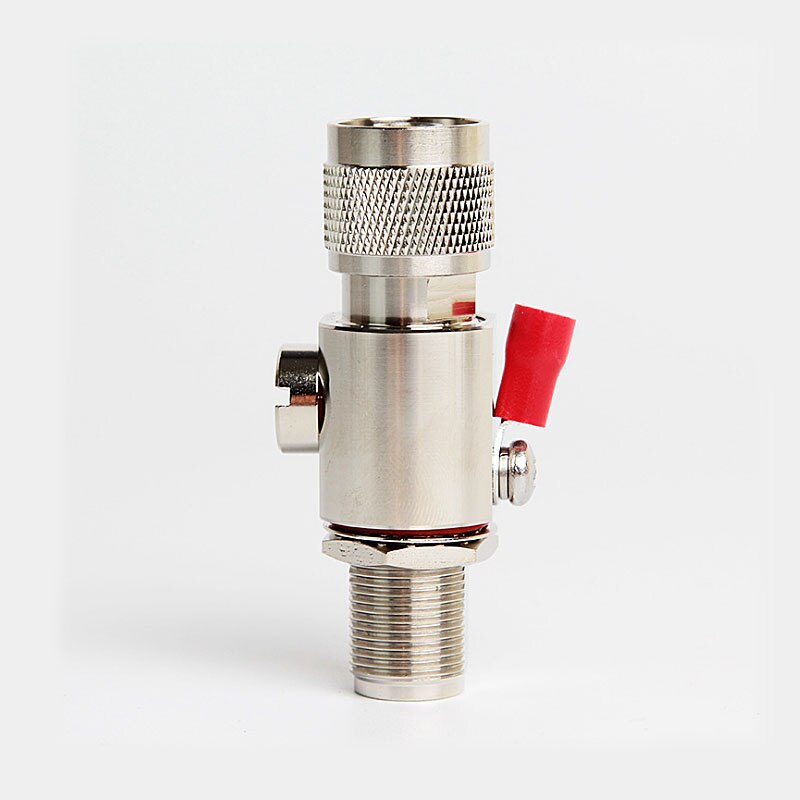 Parafulmine omni antenna in fibra di vetro scaricatore di protezione contro i fulmini coassiale tipo N maschio a N femmina