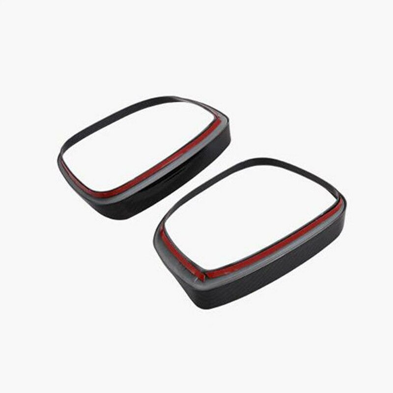 Karbonfiber bakspeilet regn øyenbryn deksel listverk til mazda cx -5 cx5