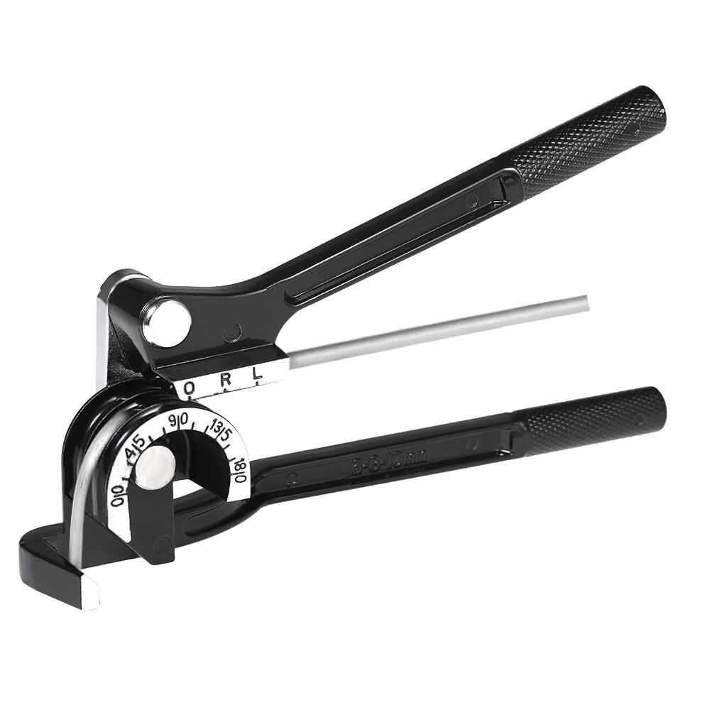3-in-1 180 Degree Heavy Duty Tubing Bender Bends Tube Bender 1/4 5/16 and 3/8 Aluminum Alloy Tubing Bender Brake Fuel Line