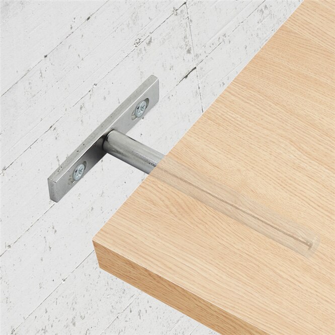 High support Heavy Tool 3/4/5 inch Concealed Floating Wall Shelf Support Metal Brackets Home improvement supplies