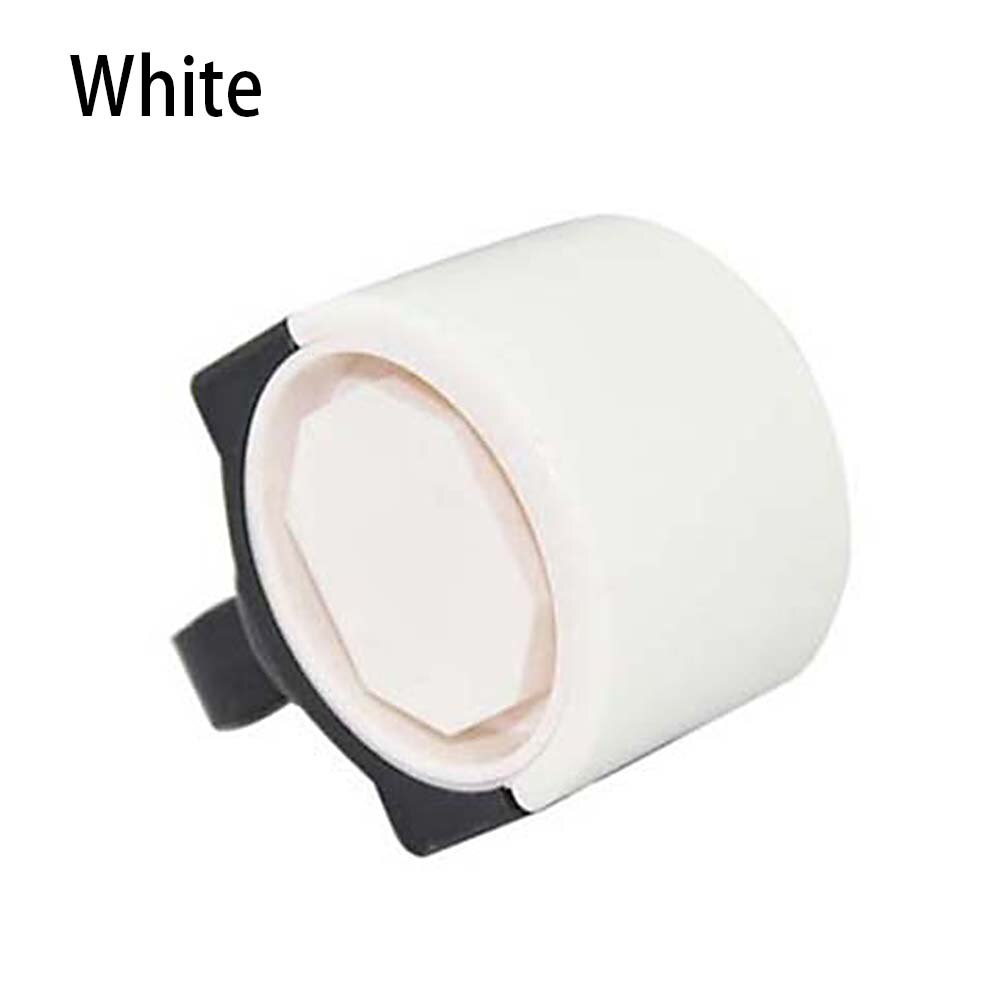 Sonnette électronique puissante pour vtt, vélo, route, klaxon fort, cyclisme, hoter, sirène, alarme: White 