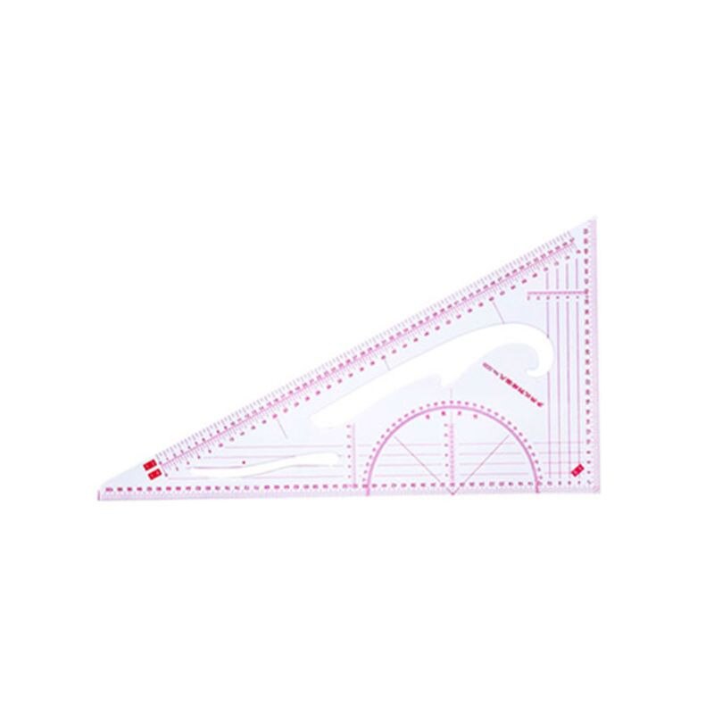Y1QB 9pz cucito curva francese righello misura sartoria modello di disegno su misura impostato di strumenti artigianali