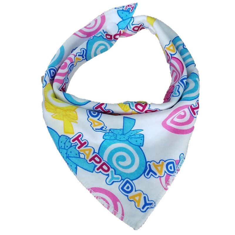 Baby bibs triangle double layers cotton bib feeding Cartoon Character Print baby bandana bibs dribble bibs