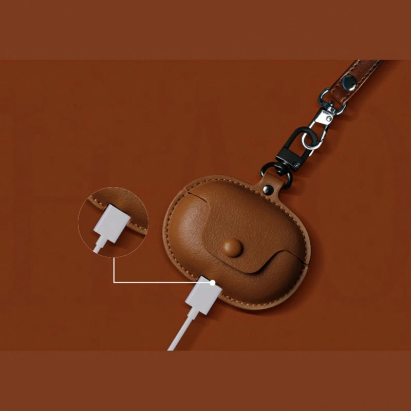 for Huawei FreeClip Case Leather Cover Waterproof Anti-Scratch Protective Earbuds Protector Soft Fit Accessories