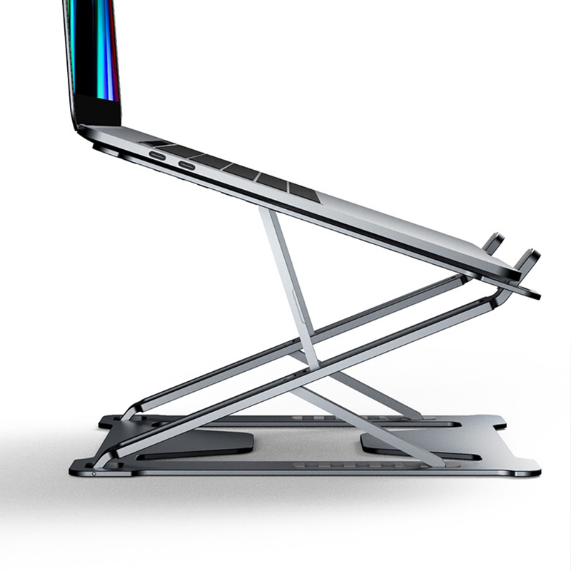 CABLETIME Aluminum Laptop Stand High-strength Foldable Multi Adjustment for Laptop Tablet Holder Stand S21