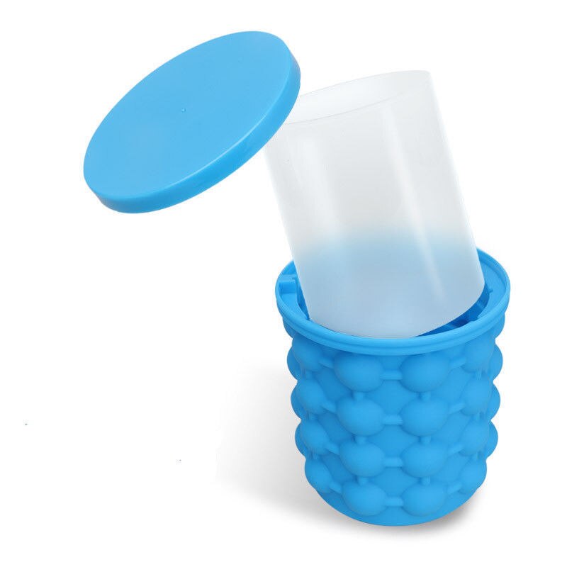 Ice Cube Maker Genie The Revolutionary Space Saving Ice Genie Cube Maker Bucket