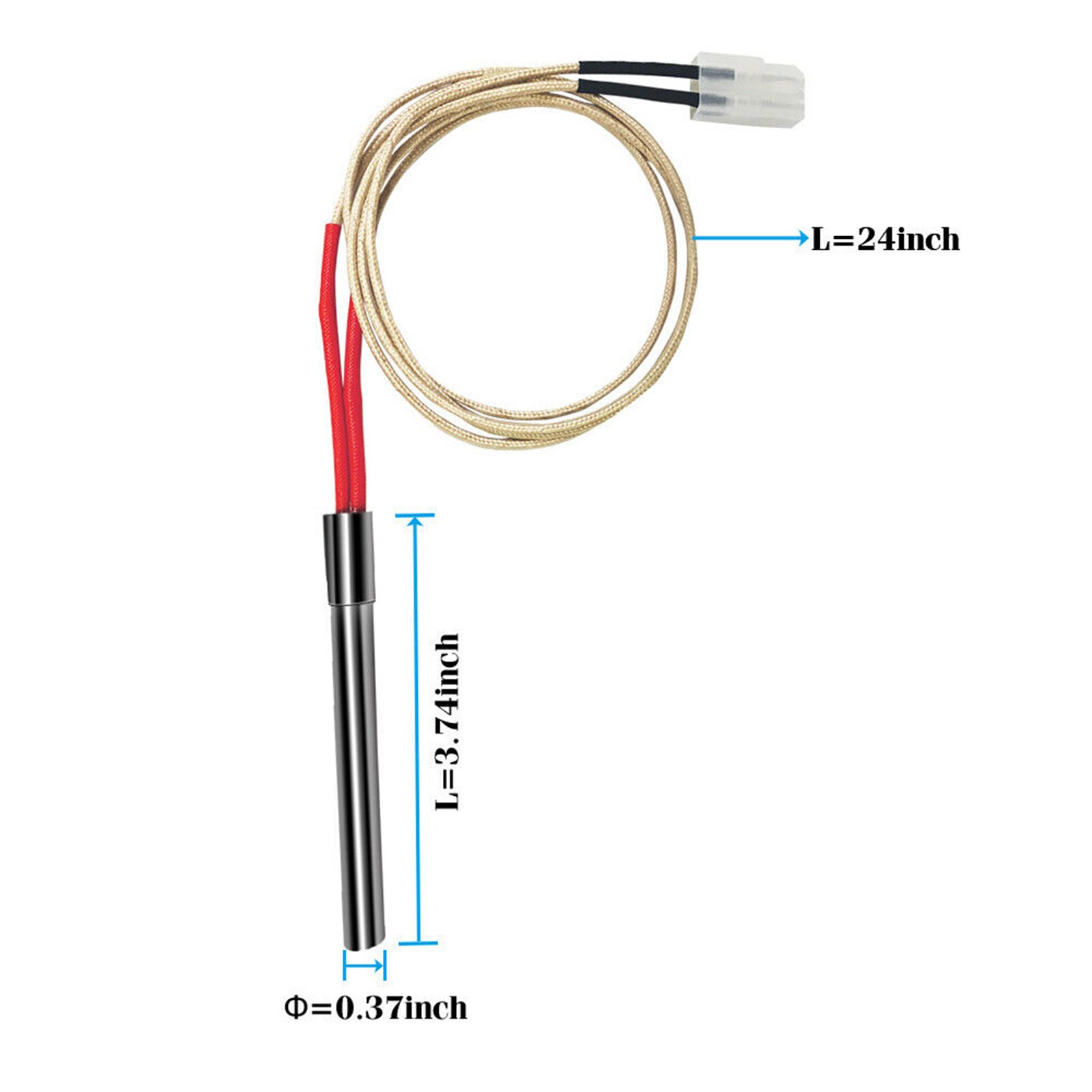 Rvs Ignitor Kit Voor Alle Pit Boss Pellet Grills En Kamp Chef Z-Grills Houtpellets Grills Vervanging