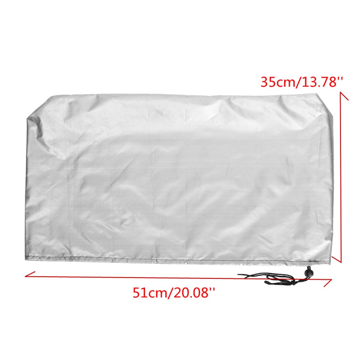 Protector de polvo para Monitor de ordenador, Protector de pantalla de poliéster plateado para Monitor de ordenador, Protector de polvo para Monitor de pantalla LCD