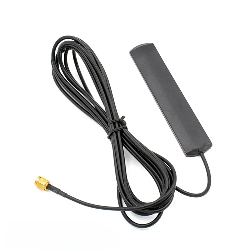 Antena de coche DAB + Radio adaptador de enchufe SMA antena de camión automático 1,5 metros de longitud Cable coche vehículo barco RV dispositivo de mejora de señal: Default Title