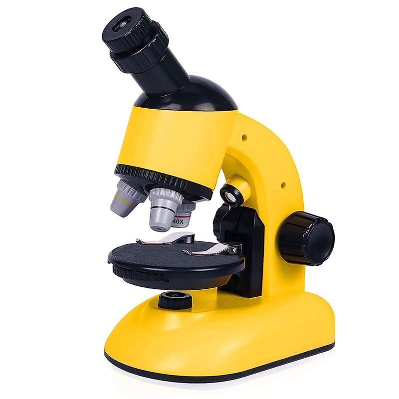 Kit de Microscope pour enfants de 8 à 12 ans, Kits de Science pour enfants, grossissement LED 40X-1200X, pour débutants garçons filles: Default Title