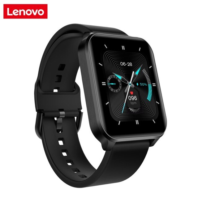 Original lenovo  s2 pro smartwatch 1.69 & #39 ;& #39 ; hd-skärm vattentät fitness pulsmätare sömnövervakning global version: S2 pro svart