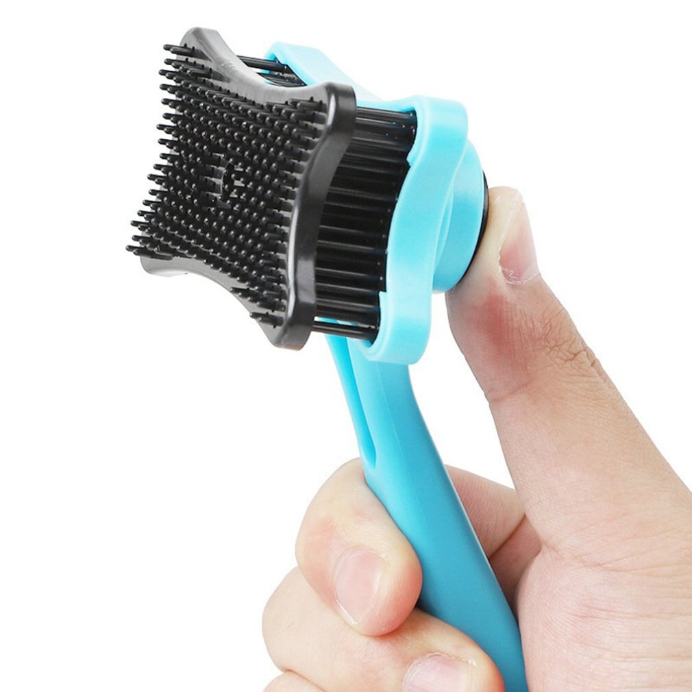 Self Clean Dog Brush Puppy Hair Grooming Pet Cat Brush Combs Dog Shedding Brush For Long & Short Hair
