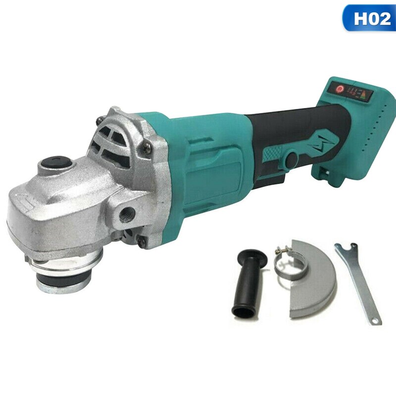 125mm Brushless Polisher Angle Grinder 18V Li-ion Electric For Cordless Grinding Machine Lithium Battery Power Tool