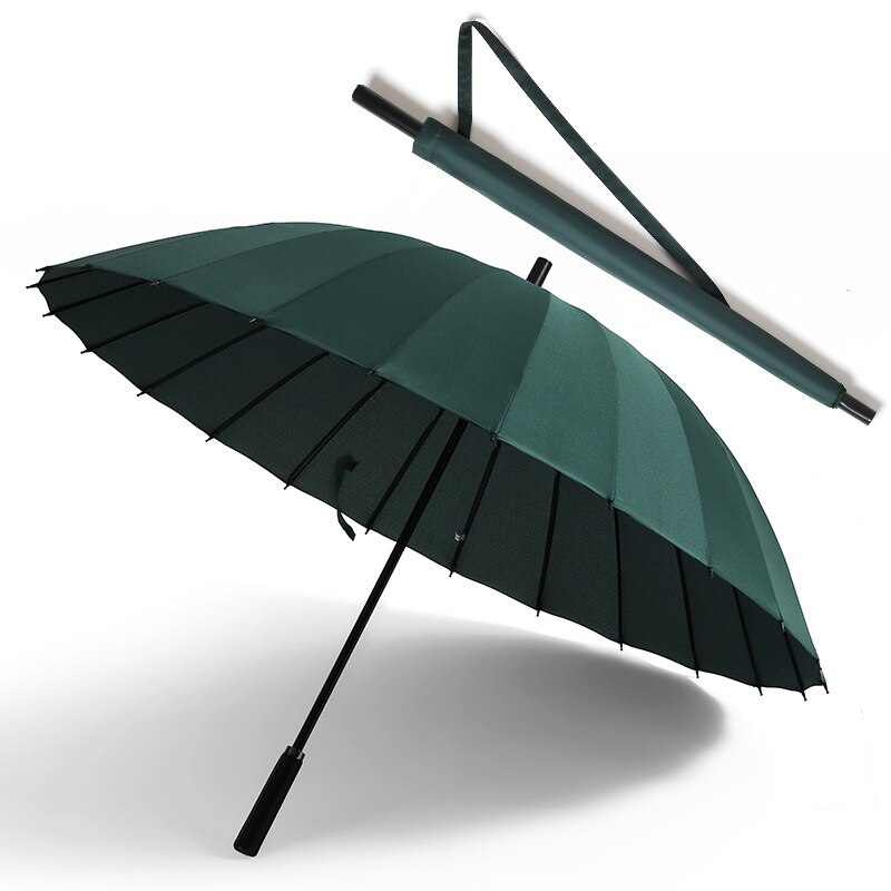 YRYP pluie parapluie hommes femmes 24K verre fibre parapluie forte coupe-vent poignée femmes paraguay