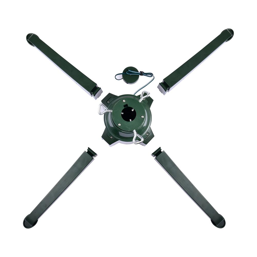 Large Rotating Christmas Tree Stand Suitable For Trees With A Diameter Of 80cm / D Tree Foot Support Rotates Back And Forth