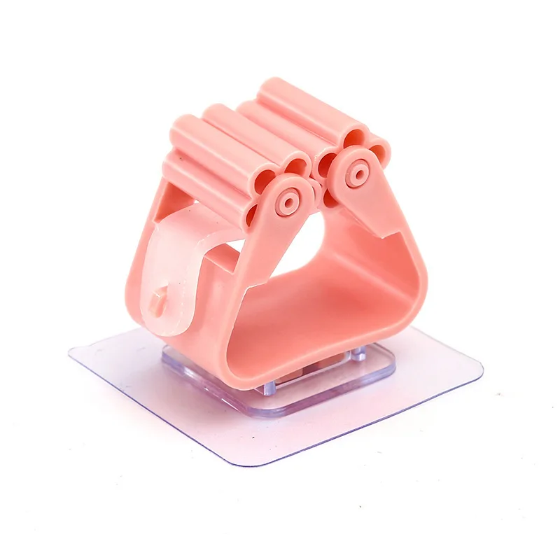 Stojak na mopa Akcesoria łazienkowe Półka naścienna Organizer Hak Uchwyt na miotłę Wieszak za drzwiami / na ścianach Narzędzie robić przechowywania w kuchni: BŁĘKITNA