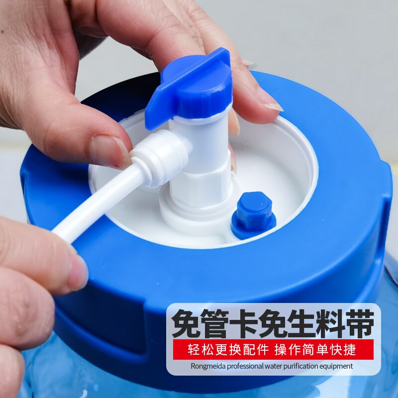 RO Tank 3.2 Pressure barrel Gallon Transparent Plastic Water Storage Tank for Reverse Osmosis System