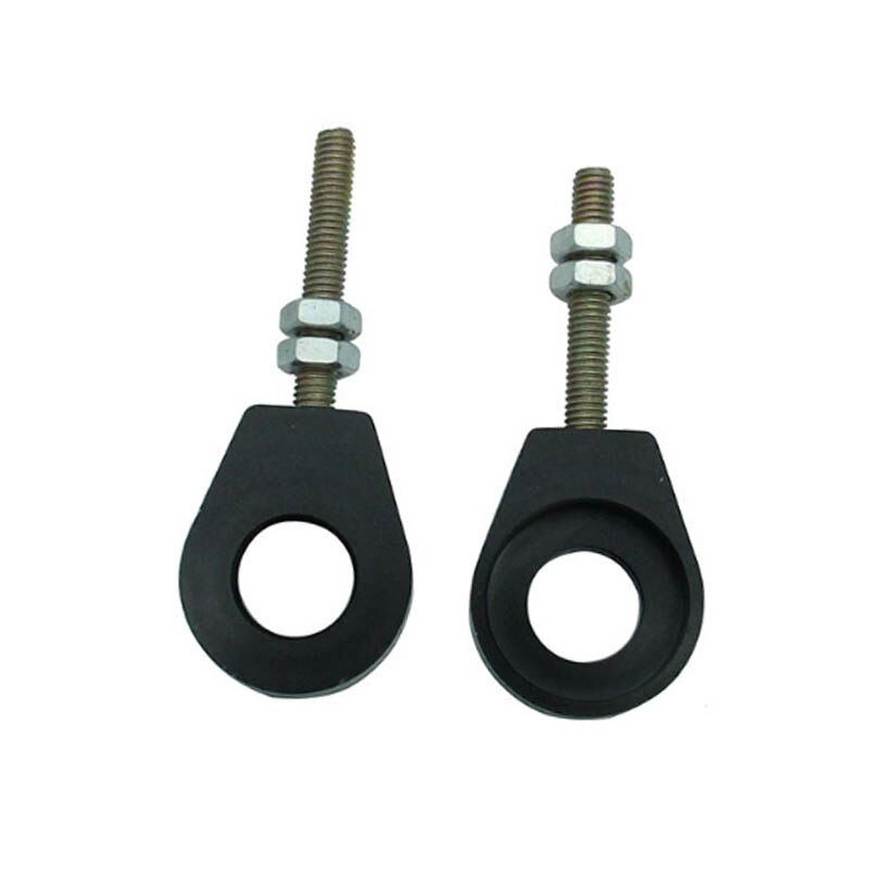 2 szt. 15mm napinacz łańcucha regulacyjne robić XR CRF 50 70 dół brud rower'i niebieski czerwony srebrny czarny dostępny: czarny