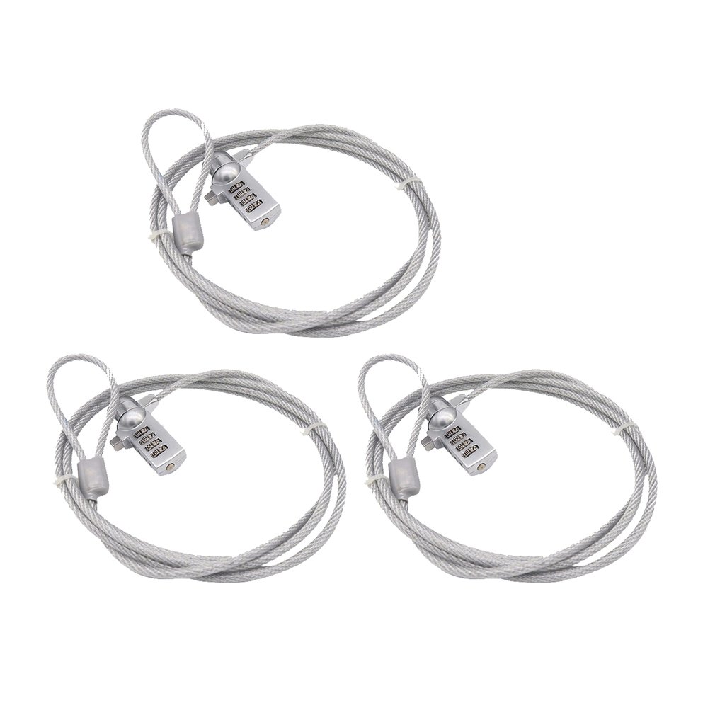 4 Digit Security Password Computer Lock Anti-theft Chain For Notebook PC Laptop Anti-theft Lock Combination Security Lock