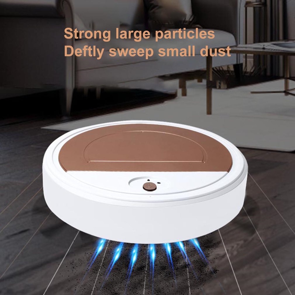 Automatic Smart Robot Vacuum Cleaner Small Vacuum Cleaners Sweeping Robot Floor Auto Home USB Rechargeable Cleaning Machine 120V