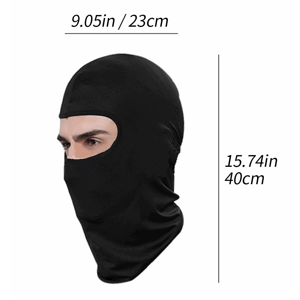 Cagoule de protection faciale en Lycra, chapeau, casquette de vélo, moto, cyclisme, couverture complète, été, respirant, Ultra soleil, protection UV
