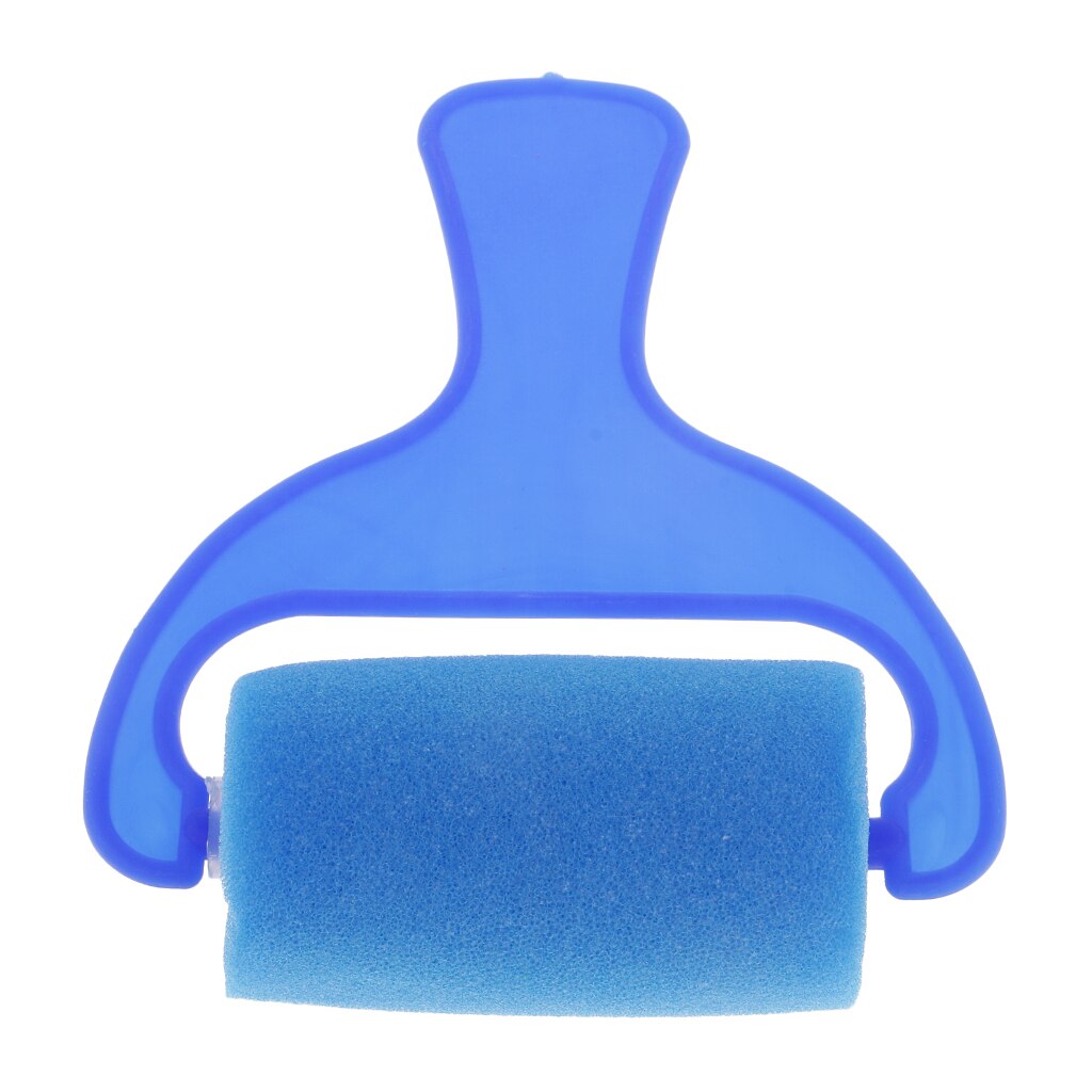 Rodillo de esponja de espuma para pintar para niños, herramienta de dibujo de aprendizaje temprano, 4 piezas