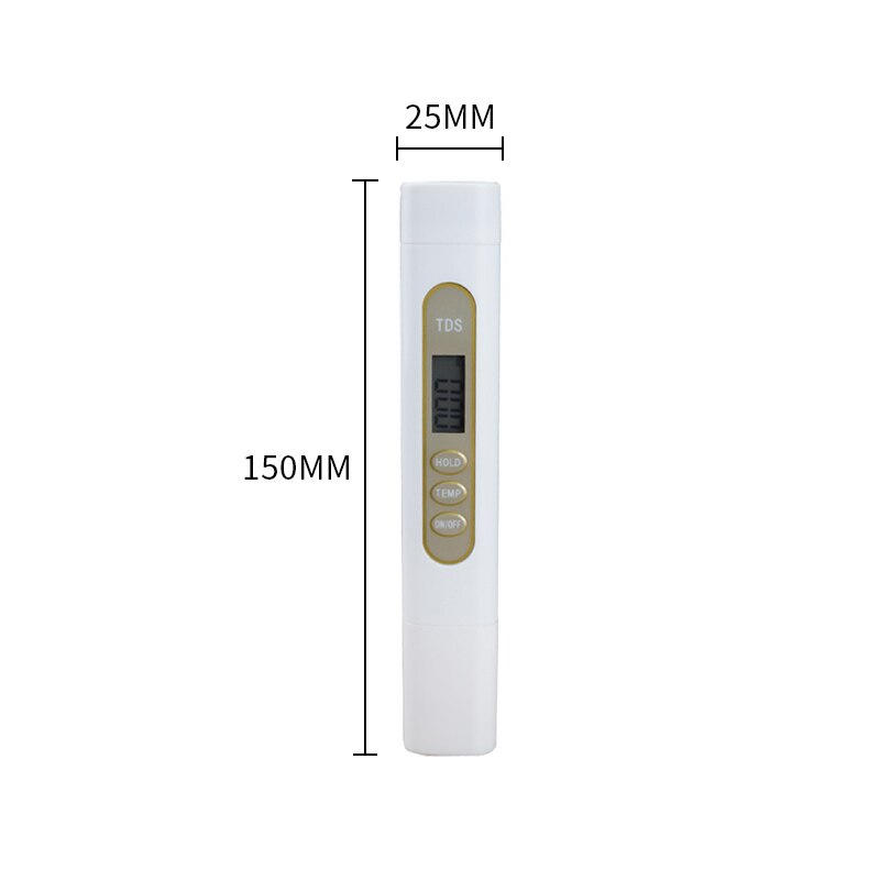 9990ppm Digital LCD PH Meter Water Testing Pen 6 Colors Portable PH Meters Water Tester Meter Measuring: H