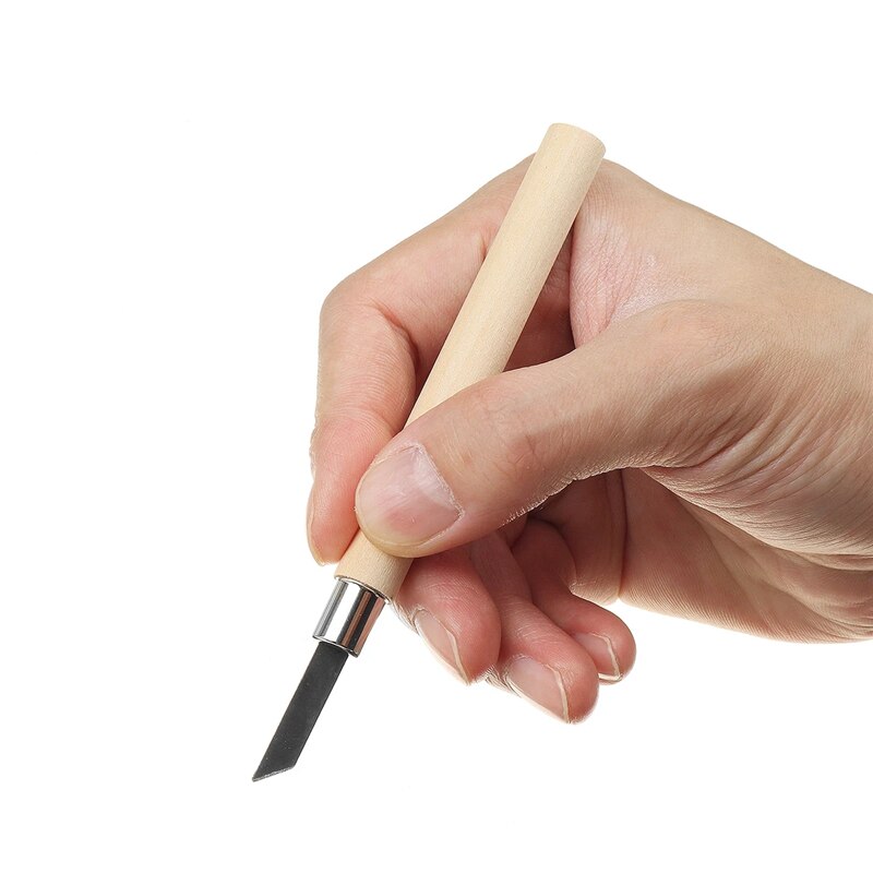 3/4/5/6/8Pcs Houtsnijwerk Tool Beitel Mes Set Houtsnijwerk Kit Houtsnede Craft carving Schrijnwerker Guts Hand Tool