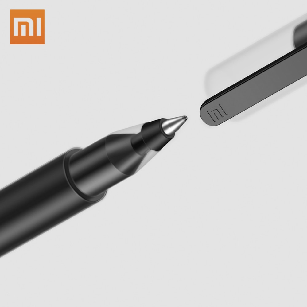 Xiaomi mijia super hållbar skrivskylt penna mi pen 0.5mm signaturpennor smooth switzerland mikron refill japan mikuni tryckfärg