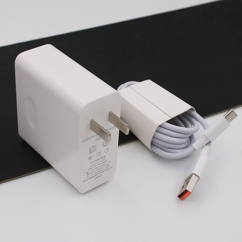 Originele Honor 100W Super Fast Charger Muur Adapter 6A Type C Kabel Voor Honor 60 50 Pro Voor Huawei nova 8 9 Pro Mate 50 40 P50