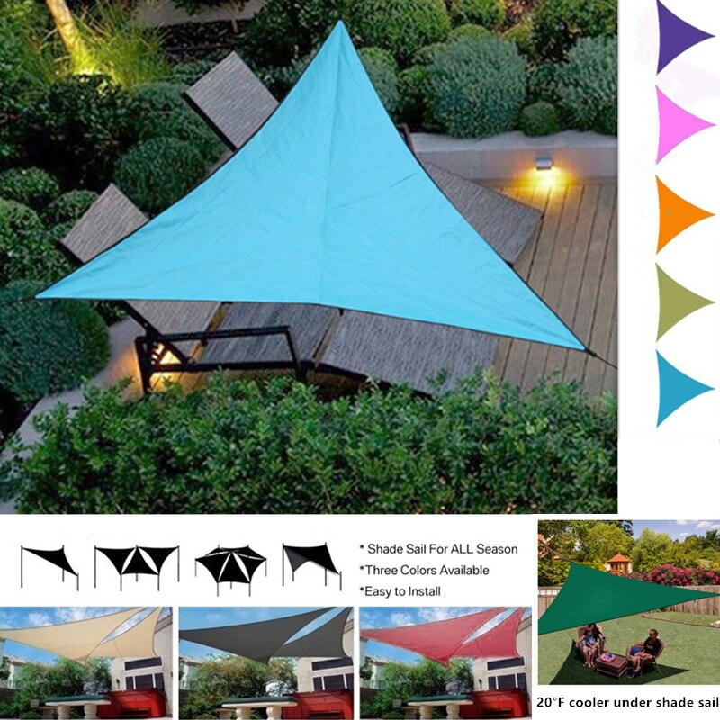 Driehoekige Shade Sail Combinatie Netto Zon Shades Voor Terrassen Tuin Luifel Camping Luifel Patio Zwembad Luifel Luifel