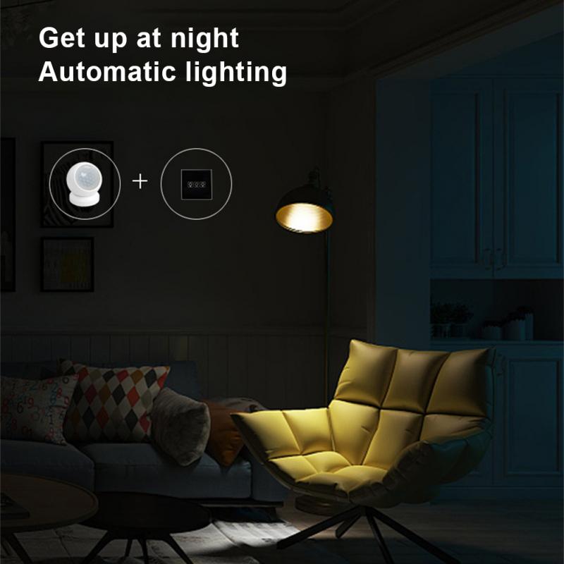 Bluetooth-compatible Mesh SIG PIR Motion Sensor Wireless Passive Infrared Detector Tuya APP Control Smart Home Security