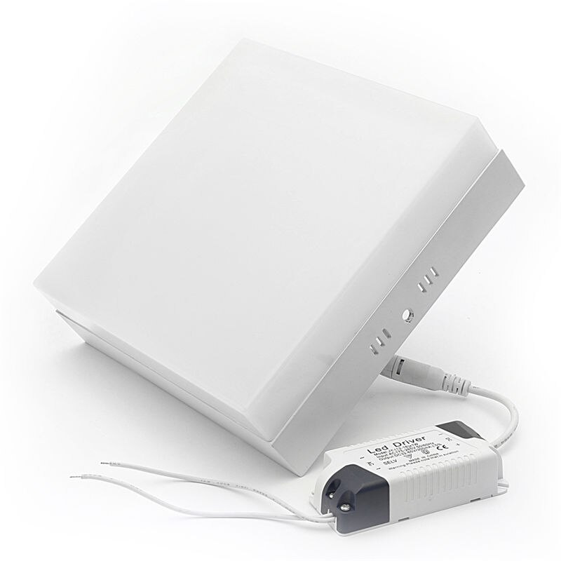 Opbouw LED Plafond Panel Light Vierkante Vorm Volledige Acryl 6/12/18/24W voor Thuis slaapkamer Keuken Eetkamer Verlichting