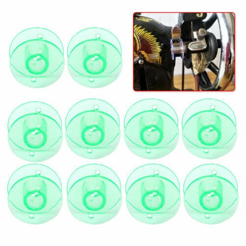 10 stuks transparante plastic lege klossen voor brothers naaimachines.