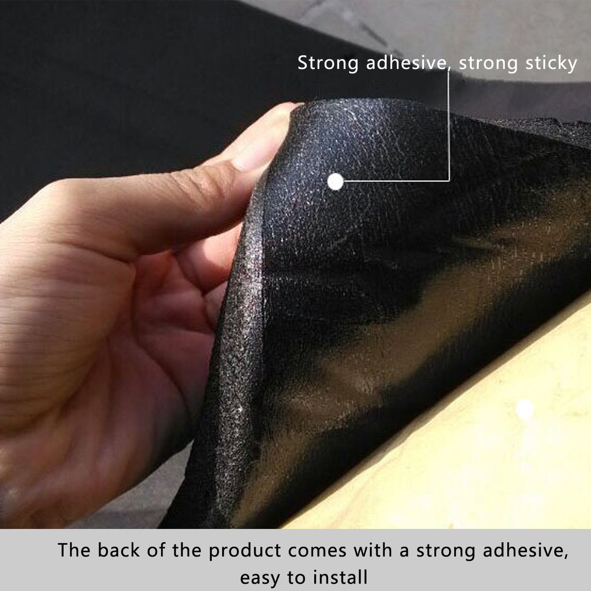 1 Car Sound Deadener Noise Insulation Acoustic Dampening Foam Mat Waterproof