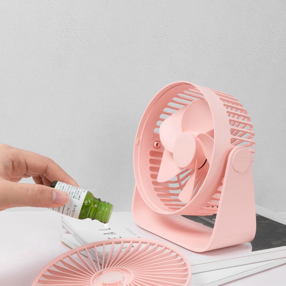Xiaomi Sothing Mini Fan Portable USB Fan Double Leaf Desktop Fan Ultra Quiet Smart Touch Summer Cooler 360 degrees For Home
