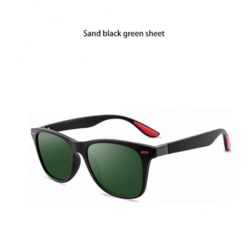Classic Polarized Sunglasses Men Square Driving Sport Sun Glasses Male UV400 Cycling Glasses And Sunglasses: Gold