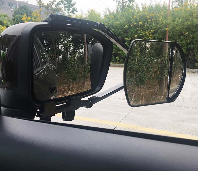Car Assisted Vehicle Car Rearview Mirror RV Mirror Car Trailer Mirror Universal Clip-on Trailer Towing Mirror
