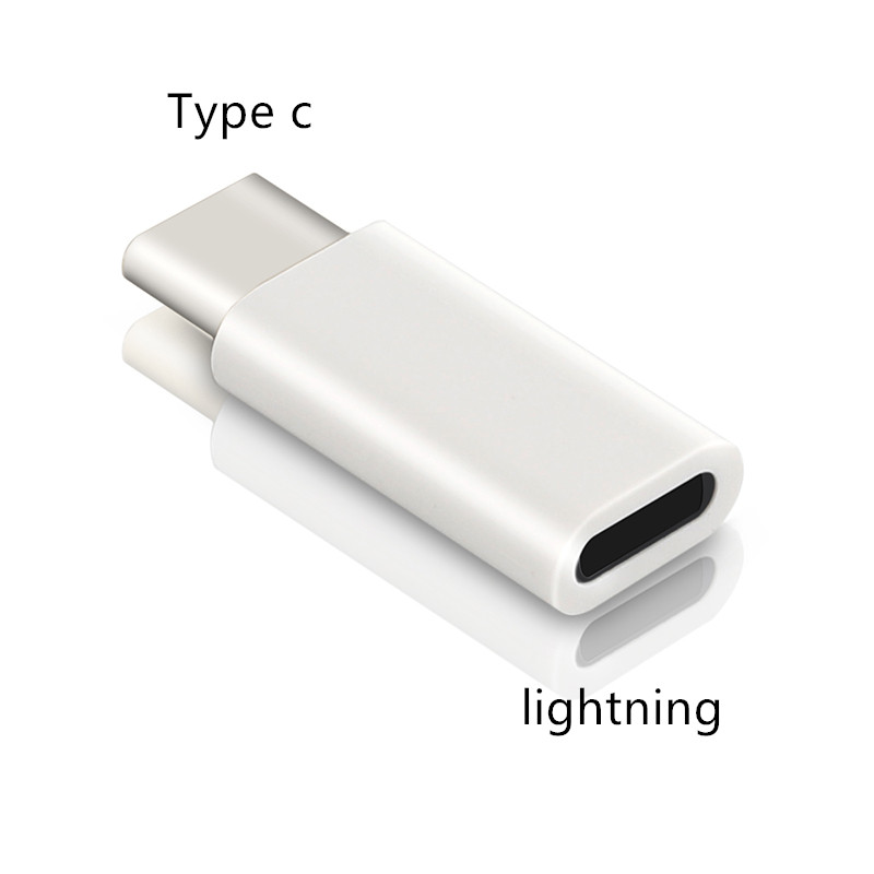 8 Pin Verlichting Naar Usb Type C Mini Adapter Voor Iphone 11 12 13 Pro Max Samsung S20 S21 Ios naar Type C Otg Jack Opladen Converter: D