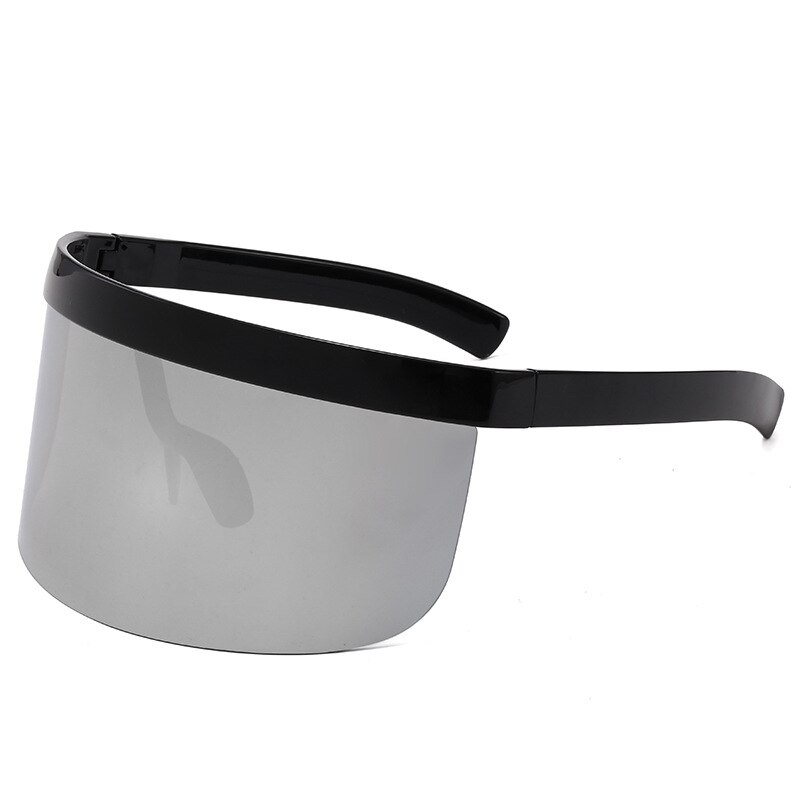 Sunglasses Women Men Goggle Sun Glasses Big Frame Shield Visor Men Windproof Glasses Motorcycle Goggles: F