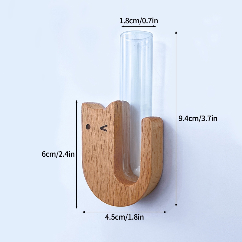Cat Beard Magnet Storage Jar Cat Whisker Collection Bottle Pet Hair Storage Magnet Vase Wooden Holder Refrigerator Magnet Decor: Burgundy