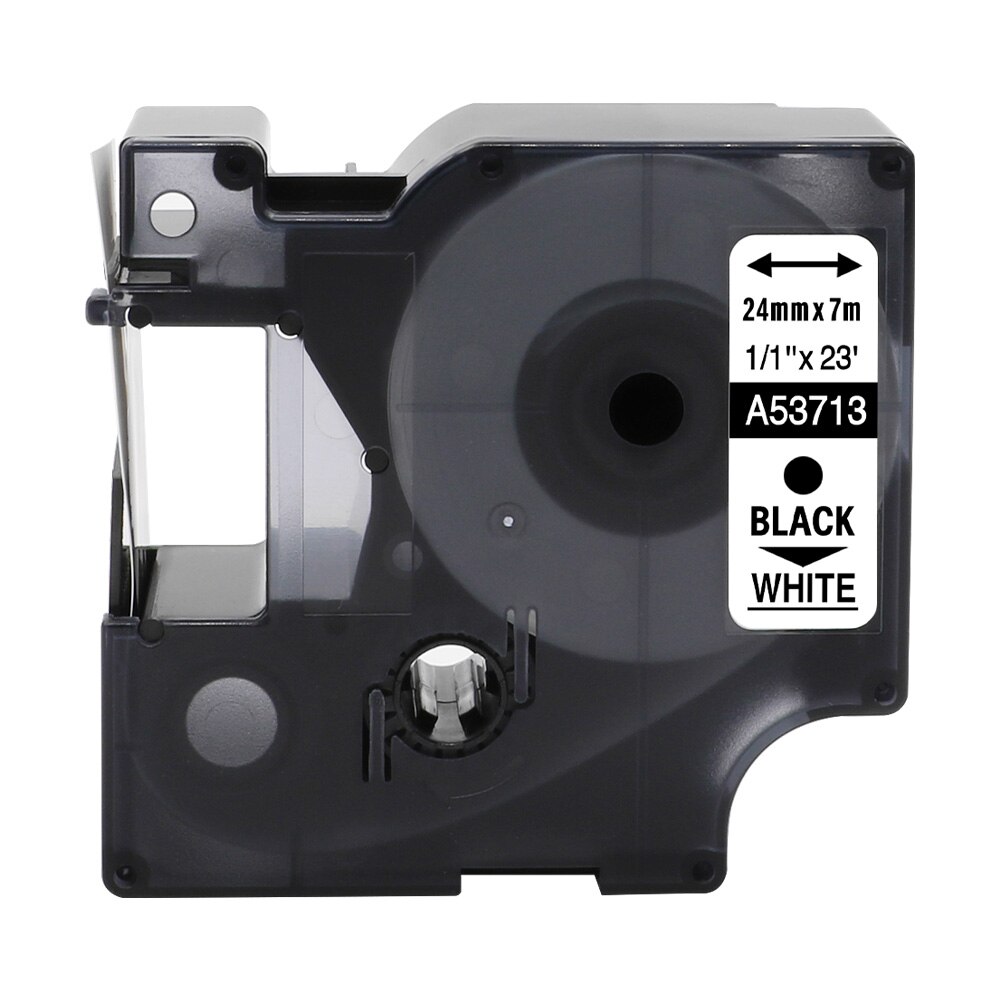 Airmall 45013 40913 45018 12mm Compatible for DYMO D1 Label Printer Tapes for DYMO Label Manager 280 420P DYMO Label Printer: 24mm Black on White